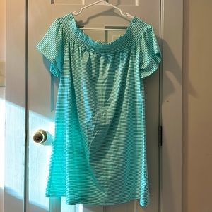 Vineyard Vines off the shoulder sundress